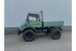 Mercedes-Benz Unimog 421 cabrio Agra. Kipper ,