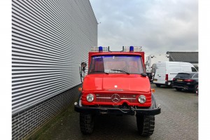 Unimog  Mercedes-Benz U 416 Brandweer in topstaat