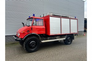 Unimog  Mercedes-Benz U 416 Brandweer in topstaat