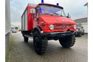 Unimog  Mercedes-Benz U 416 Brandweer in topstaat