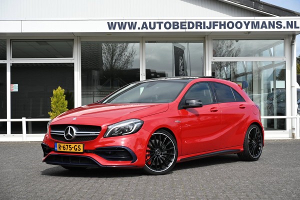 Mercedes-Benz A-Klasse AMG 45 4MATIC Performance stoelen Panoramadak 19