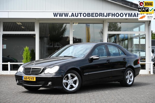 Mercedes-Benz C-Klasse 180 K. Avantgarde Airco Navi Trekhaak 1e eigenaar Nieuwstaat