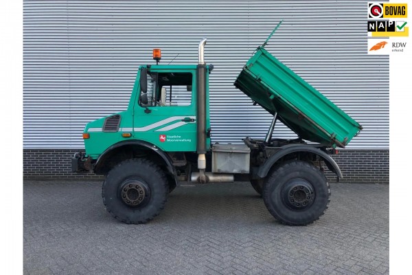 Mercedes-Benz Unimog U1600 Agra, kipper Agra. Kipper