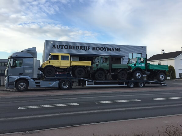 Hooymans Unimog transport