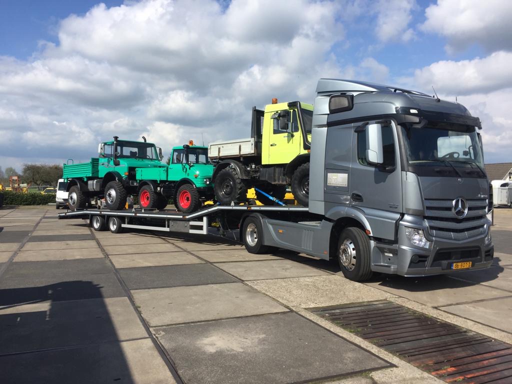 Unimog transport Hooymans Velddriel